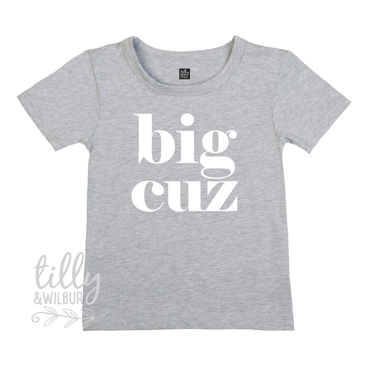 Big Cuz T-Shirt, Big Cuz Baby Bodysuit, Big Cousin, Cousin Gift, Pregnancy Announcement, You&amp;#39;re Going To Be A Big Cousin, Promoted to Cousin