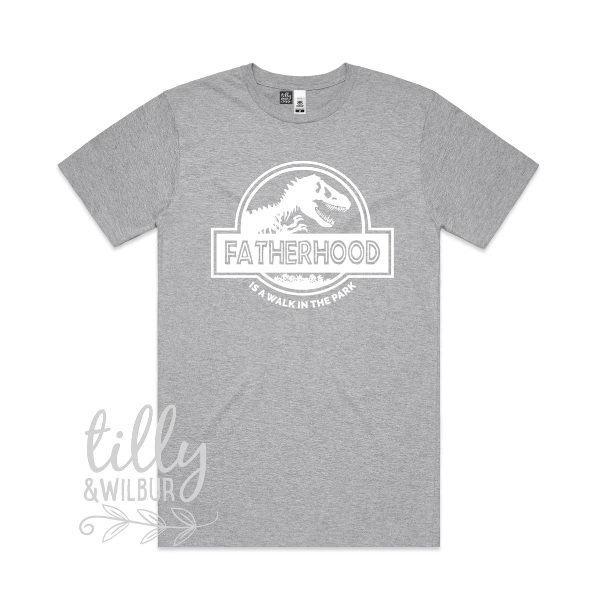 Fatherhood Is A Walk In The Park Men&amp;#39;s T-Shirt, Father&amp;#39;s Day Gift, Dad Gift, Jurassic Park T-Shirt, Dinosaur T-Shirt, Dad Birthday, Dino Tee
