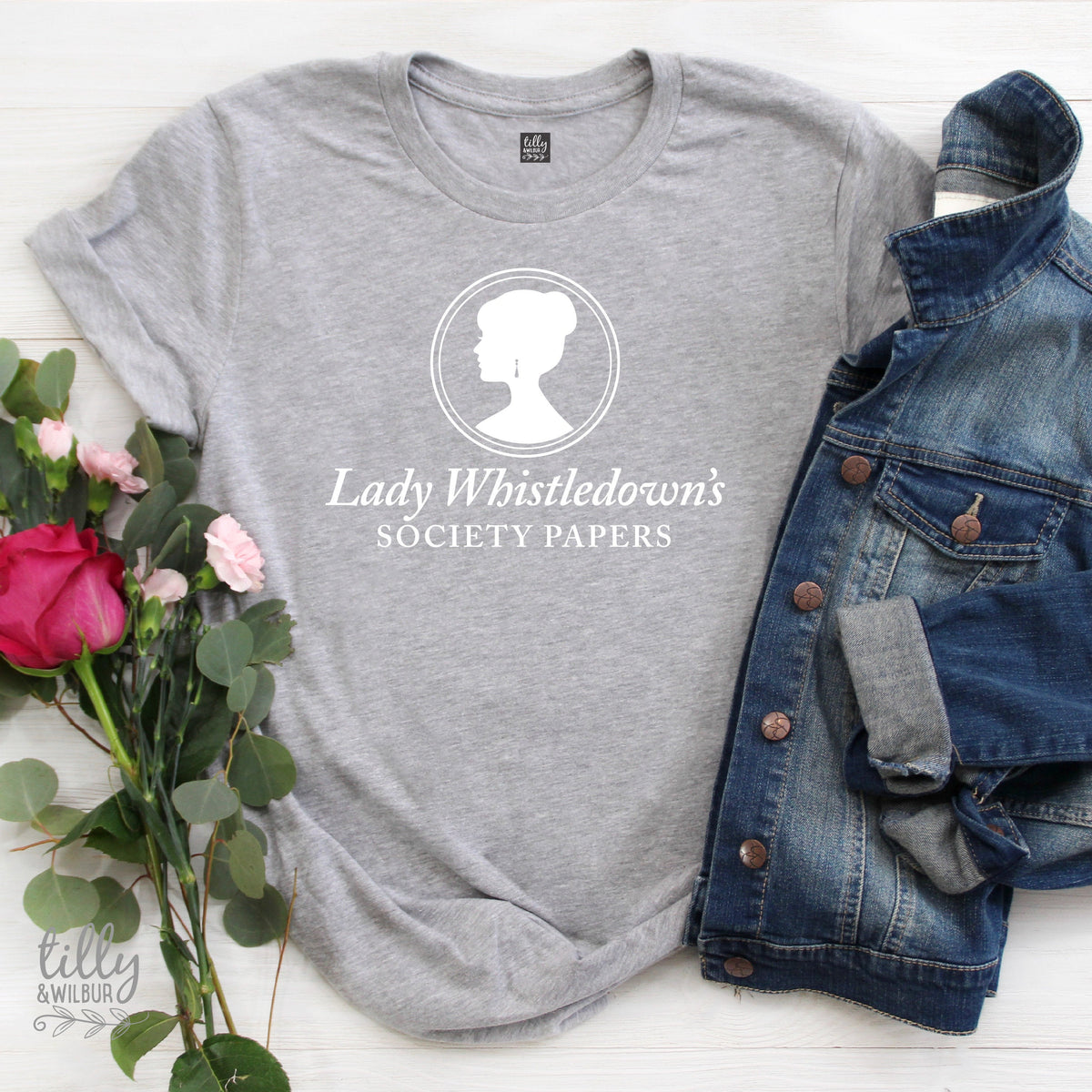 Bridgerton T-Shirt, Lady Whistledown&amp;#39;s Society Papers T-Shirt, Anthony, Benedict, Colin, Daphne, Eloise, Francesca, Gregory, Hyacinth Shirt
