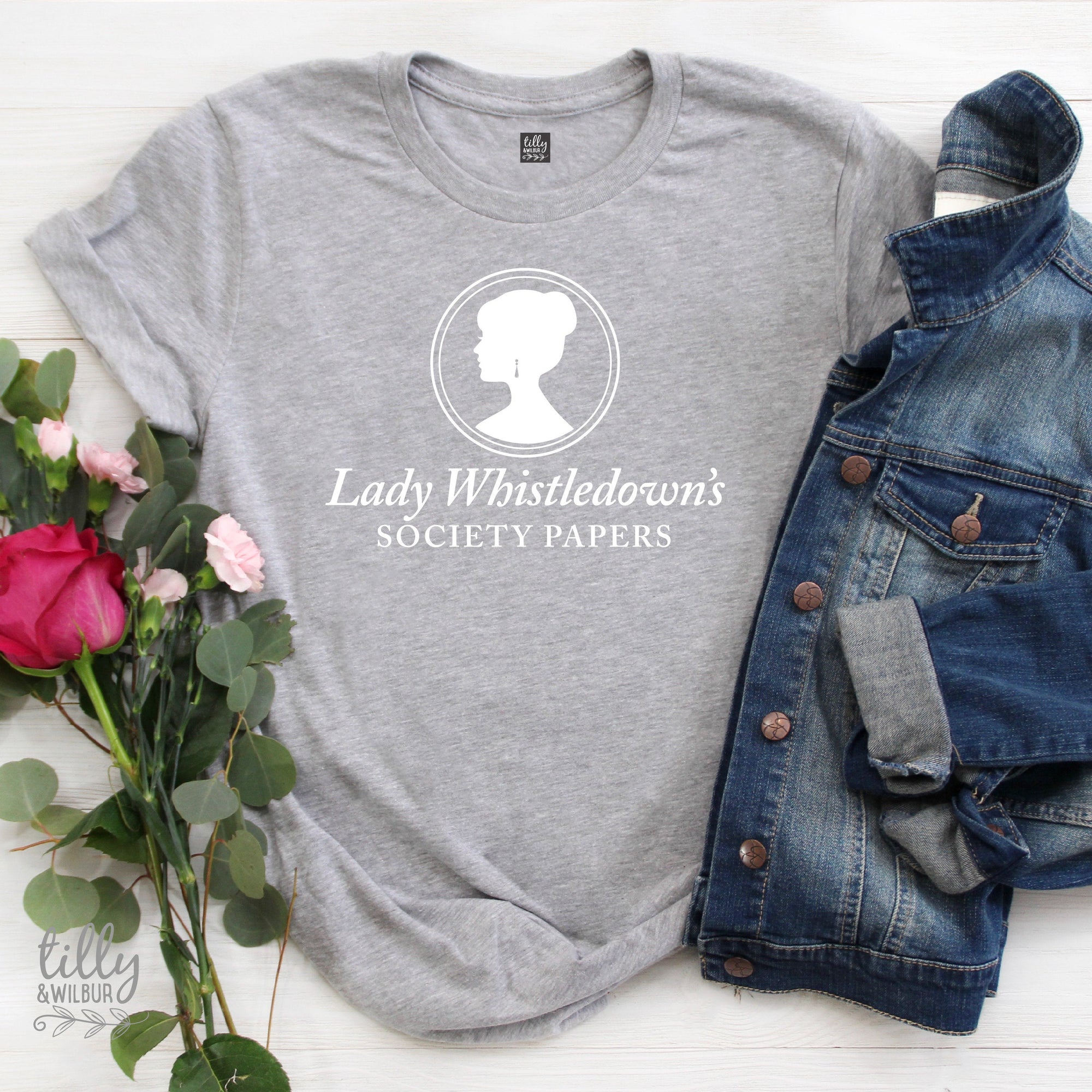 Bridgerton T-Shirt, Lady Whistledown&#39;s Society Papers T-Shirt, Anthony, Benedict, Colin, Daphne, Eloise, Francesca, Gregory, Hyacinth Shirt
