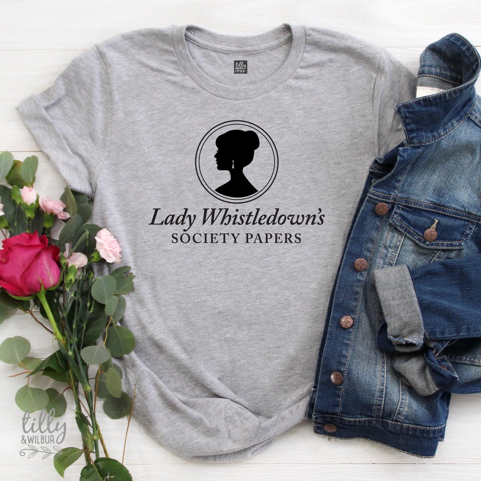 Bridgerton T-Shirt, Lady Whistledown&#39;s Society Papers T-Shirt, Anthony, Benedict, Colin, Daphne, Eloise, Francesca, Gregory, Hyacinth Shirt