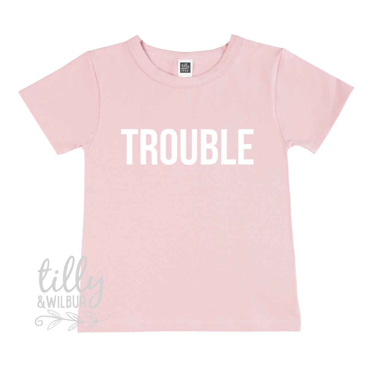 Trouble Maker, Trouble Father Son, Daddy Daughter Matching Shirts, Matching Dad And Baby, Father&amp;#39;s Day Gift, Newborn Gift, New Dad T-Shirt