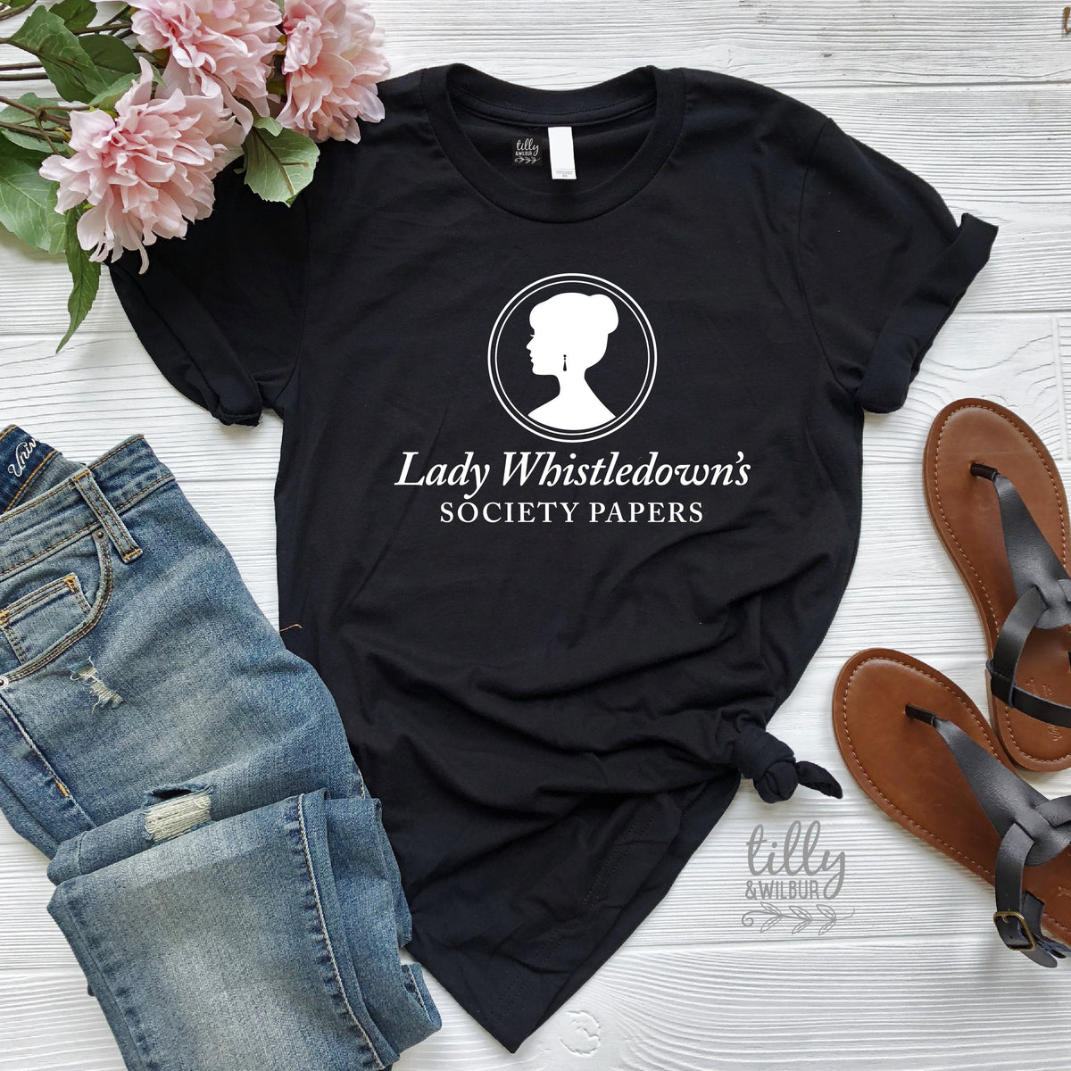 Bridgerton T-Shirt, Lady Whistledown&amp;#39;s Society Papers T-Shirt, Anthony, Benedict, Colin, Daphne, Eloise, Francesca, Gregory, Hyacinth Shirt