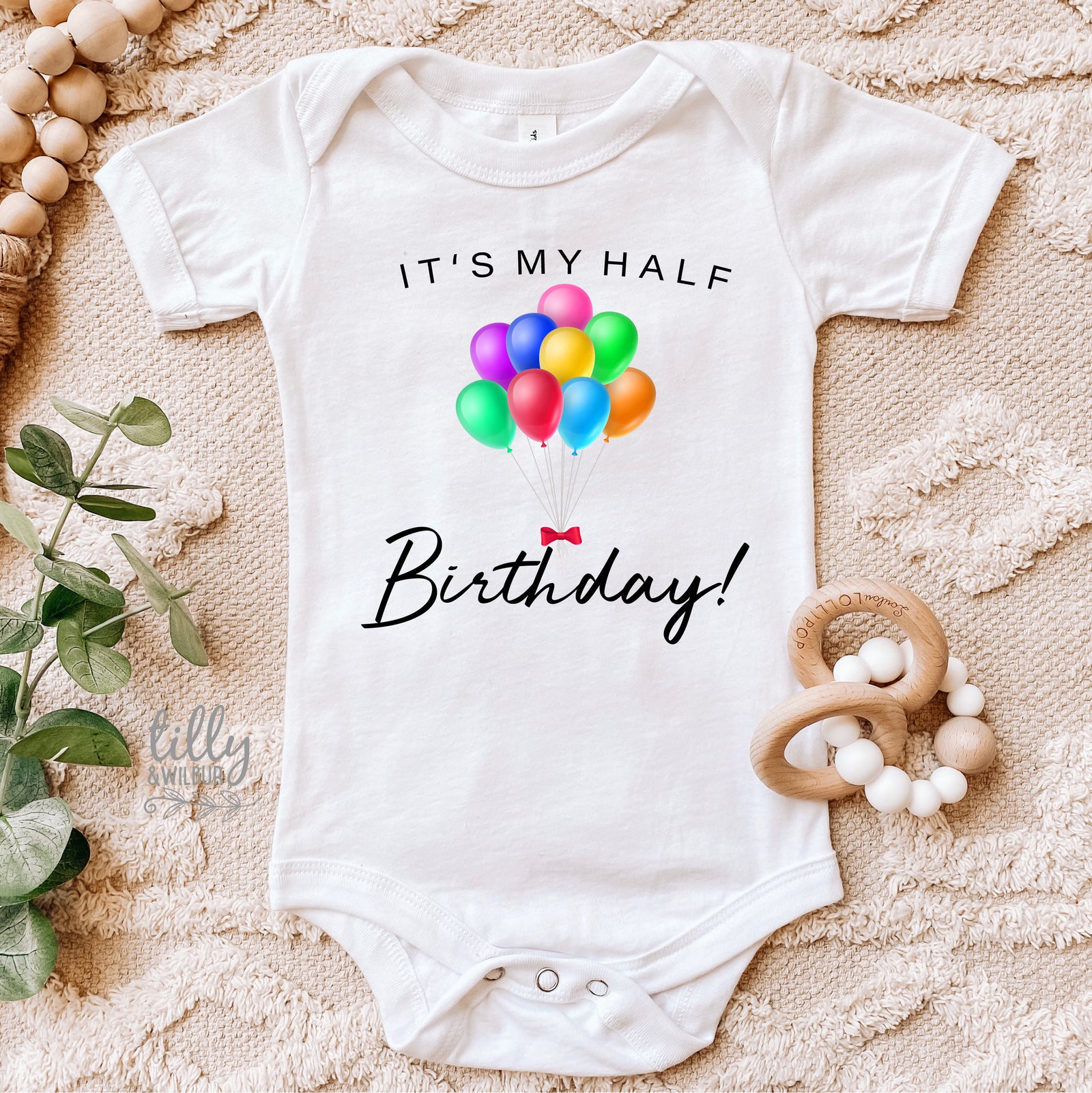 Half Birthday Bodysuit, It&#39;s My Half Birthday Bodysuit, 6 Month Birthday Baby Bodysuit, Birthday Baby Bodysuit, Half Birthday Baby Shirt