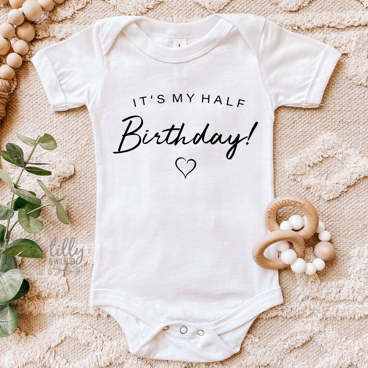 Half Birthday Bodysuit, It&amp;#39;s My Half Birthday Bodysuit, 6 Month Birthday Baby Bodysuit, Birthday Baby Bodysuit, Half Birthday Baby Shirt