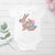 Personalised Easter Baby Bodysuit, Easter Baby Bodysuit, Newborn Easter Gift, Easter Outfit, Baby Easter Gift, Bunny Rabbit, Retro Floral