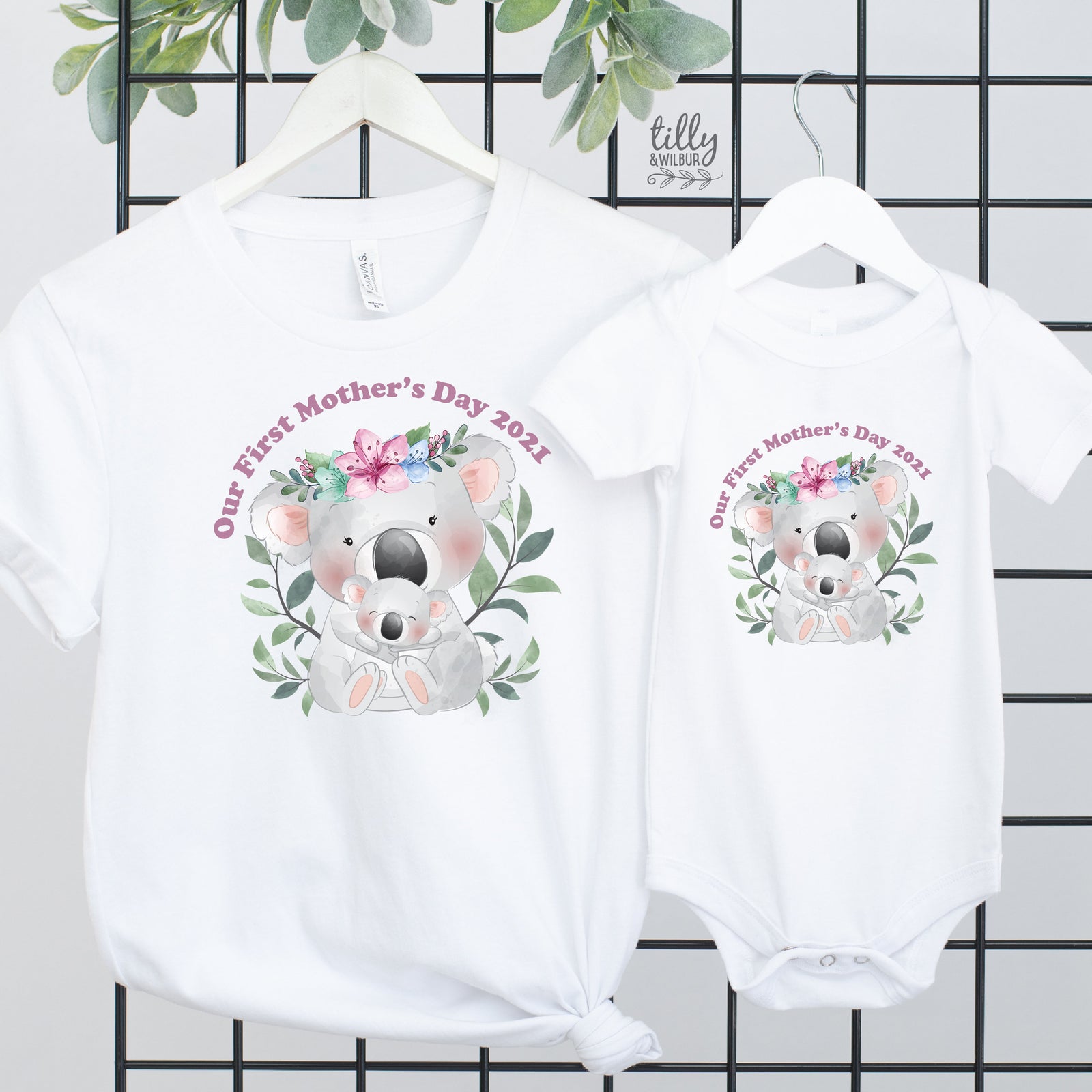 Our First Mother&#39;s Day 2021 Matching Outfits, Mother And Baby Mother&#39;s Day T-Shirts, Mothers Day Gift, Mummy & Me Matching, 1st Mother&#39;s Day