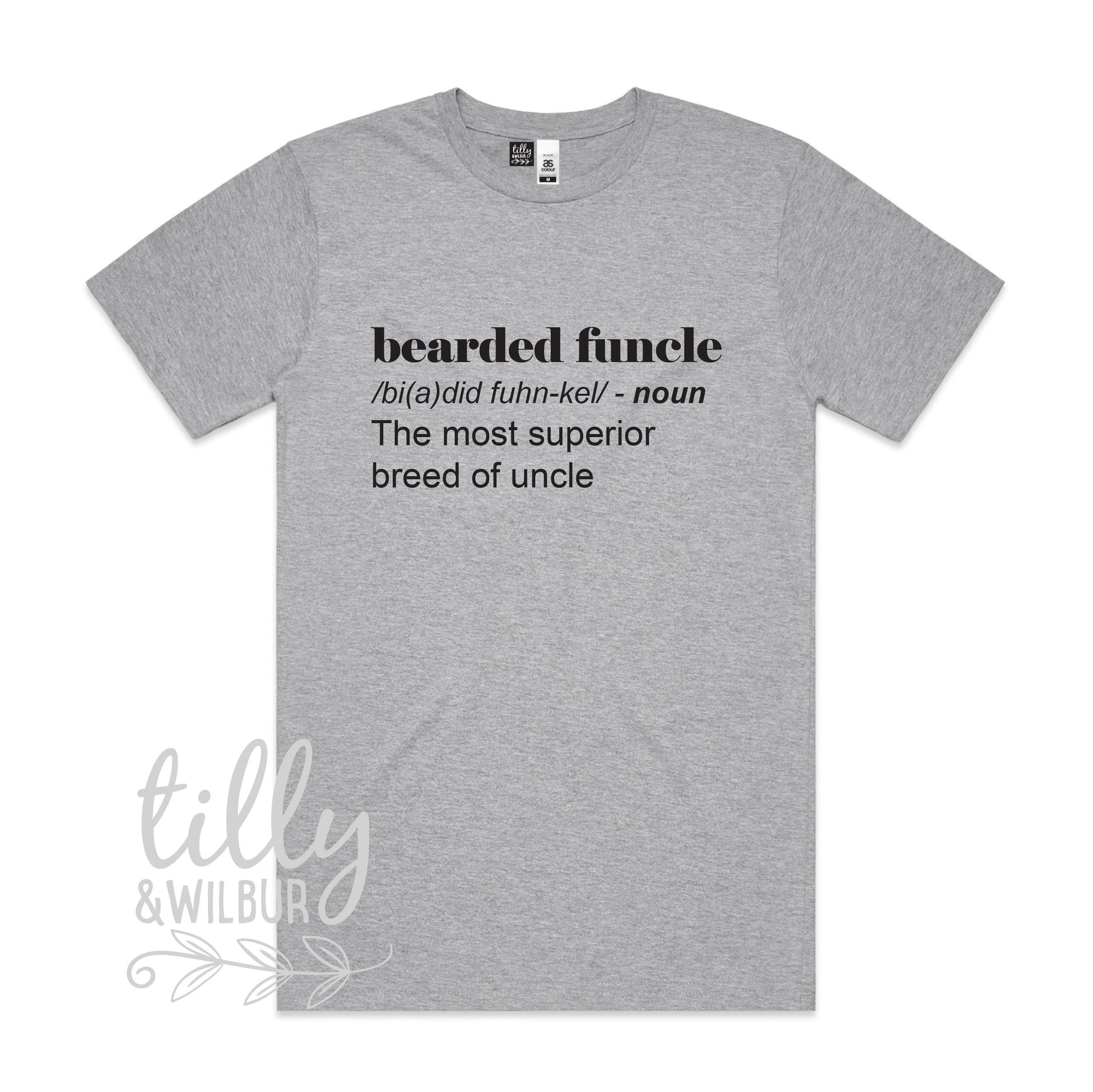 Bearded Uncle T-Shirt, The Most Superior Breed Of Uncle, Just Like A Normal Uncle Only Way Cooler T-Shirt, Funny Uncle Gift, Uncle Christmas