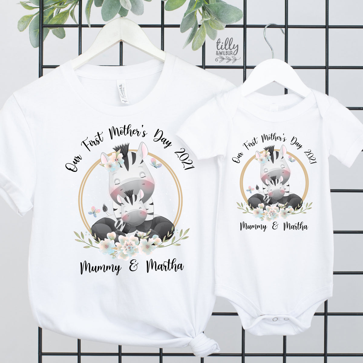Our First Mother&amp;#39;s Day 2021 Matching Outfits, Mother And Baby Mother&amp;#39;s Day T-Shirts, Mothers Day Gift, Mummy &amp; Me Matching, 1st Mother&amp;#39;s Day