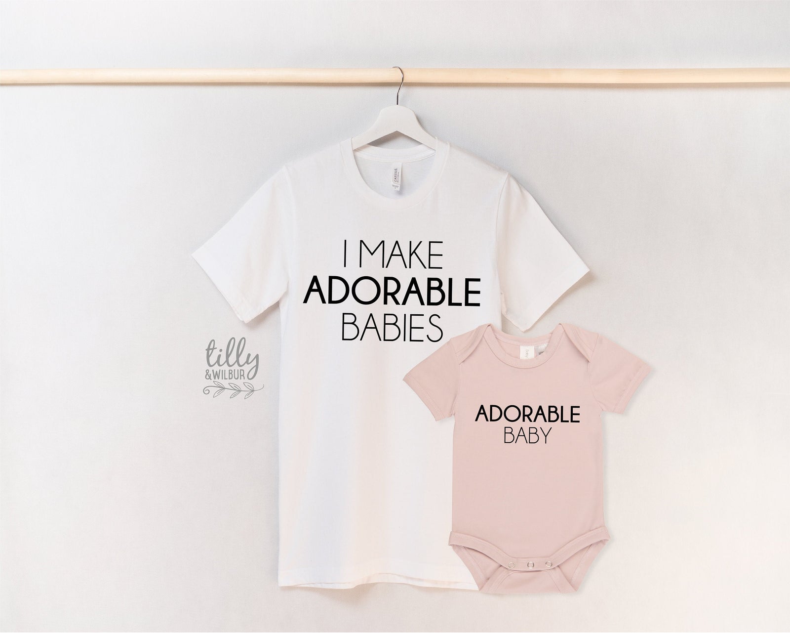 I Make Adorable Babies And Adorable Baby Matching Family T-Shirts, Daddy And Daughter, Father And Son, Matching Dad Baby, Daddy Daughter