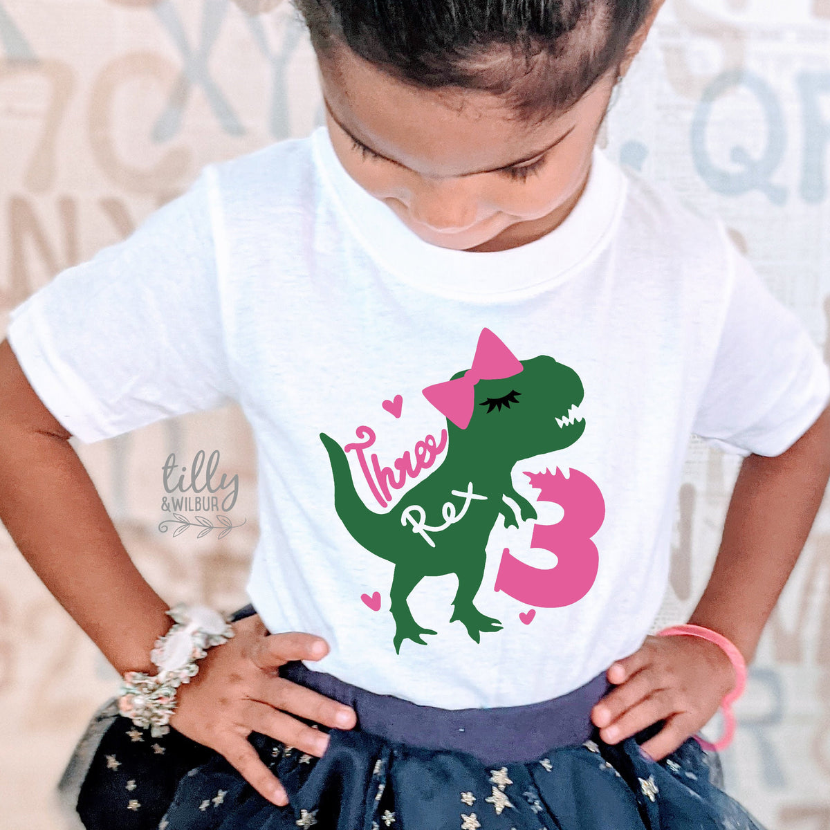 Three Rex Third Birthday T-Shirt, 3rd Birthday, 3rd Birthday Shirt, 3rd Birthday Outfit, Dinosaur Party, Dinosaur T-Shirt, Tyrannosaurus