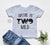 Two Wild Birthday T-Shirt, Personalised Dinosaur 2nd Birthday T-Shirt, 2nd Birthday Dinosaur T-Shirt, 2nd Birthday Gift, Dino Birthday Shirt