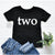 Two T-Shirt, 2nd Birthday T-Shirt, 2nd Birthday Gift, 2 Today Birthday Tee, Cake Smash Outfit, Girls Birthday Gift, Birthday Boy T-Shirt