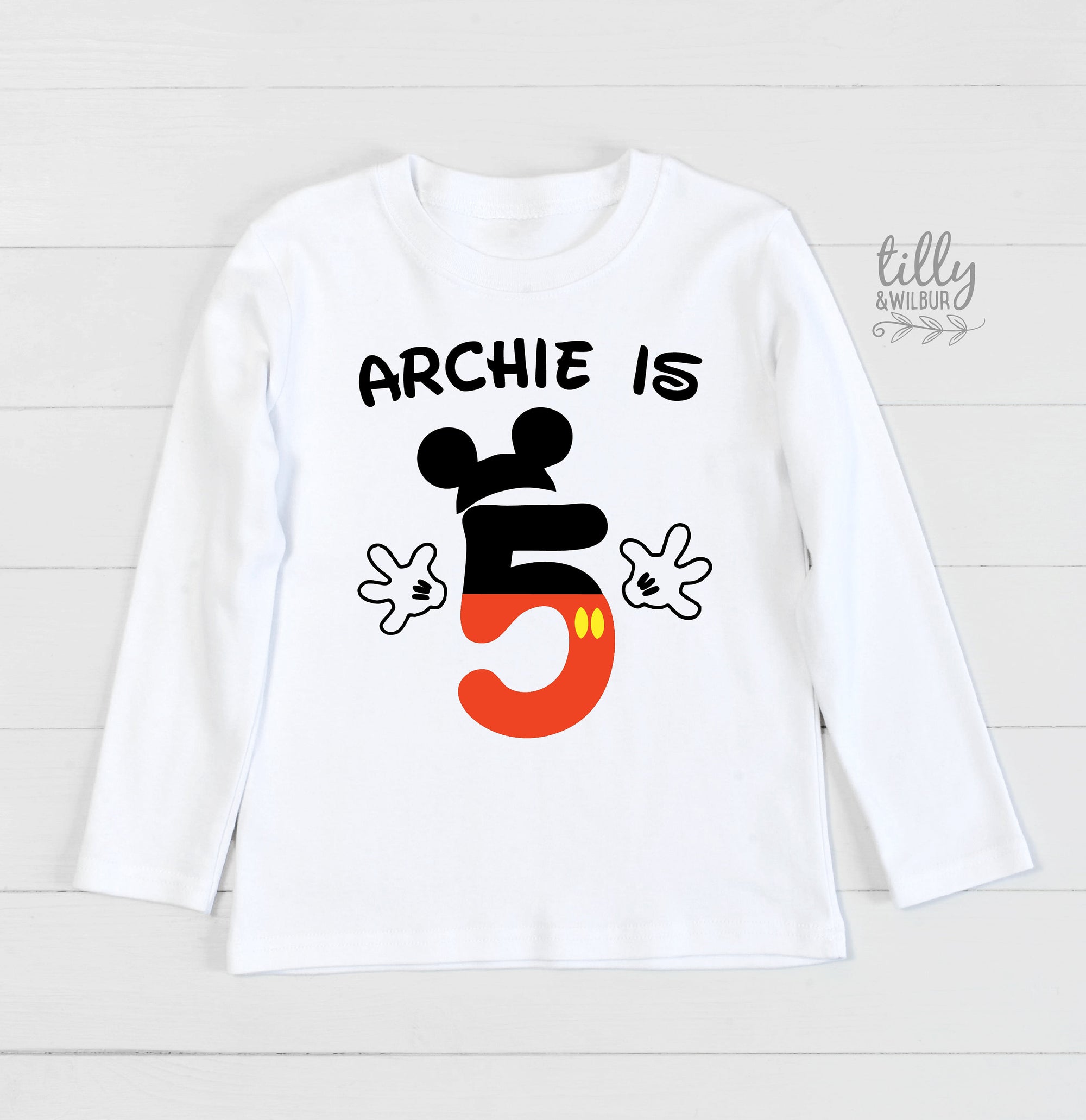 Personalised 5th Birthday T-Shirt, Five Birthday T-Shirt, Fifth Birthday Tee, Five Birthday Gift, Boys 5th Birthday, Boys Birthday T-Shirt