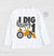 I Dig Being One Birthday T-Shirt, 1st Birthday T-Shirt, 1st Birthday Tee, One Birthday Gift, Boys 1st Birthday, Boys Birthday T-Shirt, One