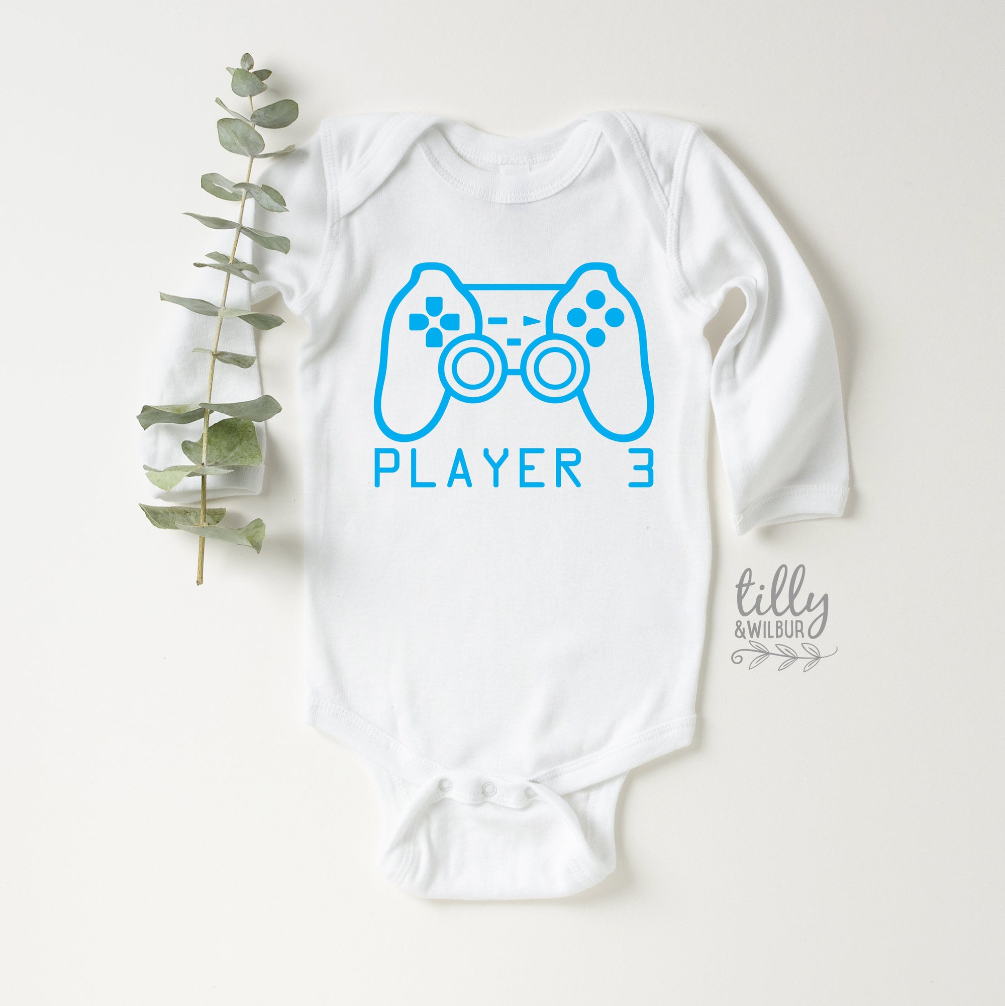 Player 2 Bodysuit, Player 2 Onesie, Part of Player 1 Player 2 Set, Father Son Matching Shirts, Matching Tees, Gaming, Father&#39;s Day Gift