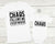 Chaos Follows Me Everywhere Matching Family T-Shirts, Father Son, Daddy Daughter, Funny Matching Dad Baby, Daddy Daughter, Father&#39;s Day Gift