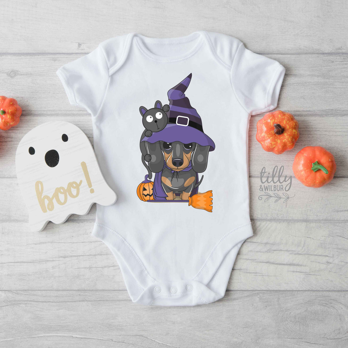 Dachshund Halloween Bodysuit, Sausage Dog Halloween Onesie, Fancy Dress Shirt For Girls, Halloween Outfit, Girls Dog Shirt, Halloweiner Gift