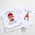 It&#39;s My First Christmas As A Big Sister T-Shirt, 1st Christmas As A Big Sister Tee, Baby Brother Christmas Gift, Brother Christmas Bodysuit