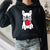 Frenchie Valentine Hoodie, Valentine&#39;s Day Jumper, Wife Gift, Girlfriend Gift, Valentine&#39;s Day T-Shirt, Valentine&#39;s Day Gift, Love Heart