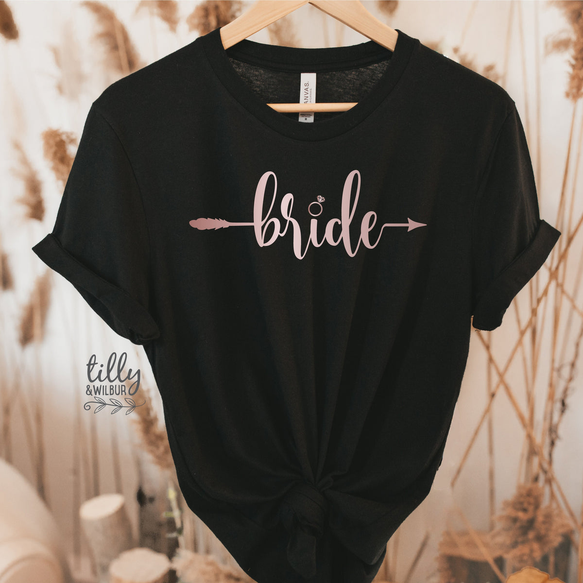 Bride Women&amp;#39;s T-Shirt, Wedding Gift, Wedding Party, Bridal Party, Newlywed, His and Hers, Bride T-Shirt, Hens Night, Bride-To-Be, Bride Tee