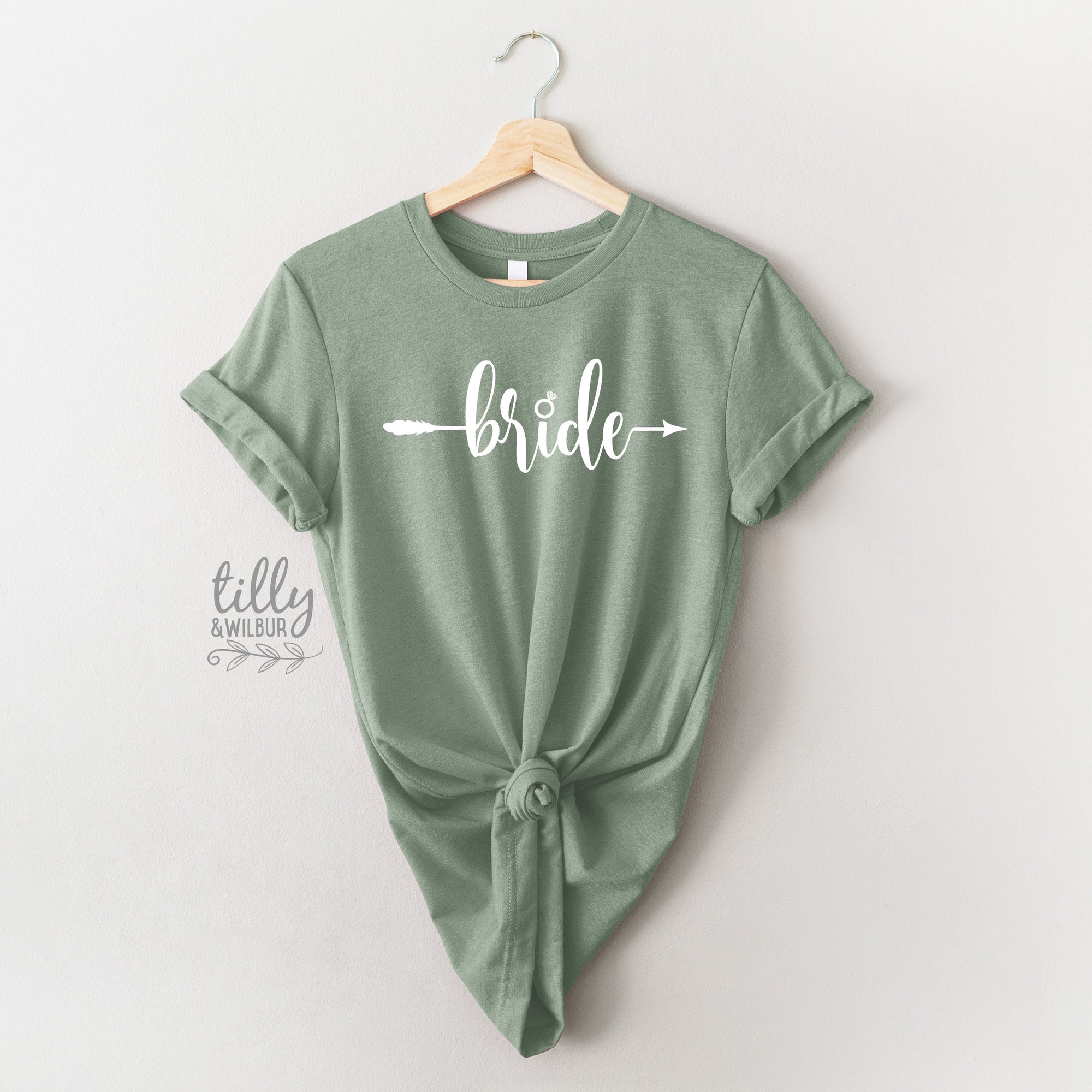 Bride Women's T-Shirt, Wedding Gift, Wedding Party, Bridal Party, Newlywed, His and Hers, Bride T-Shirt, Hens Night, Bride-To-Be, Bride Tee