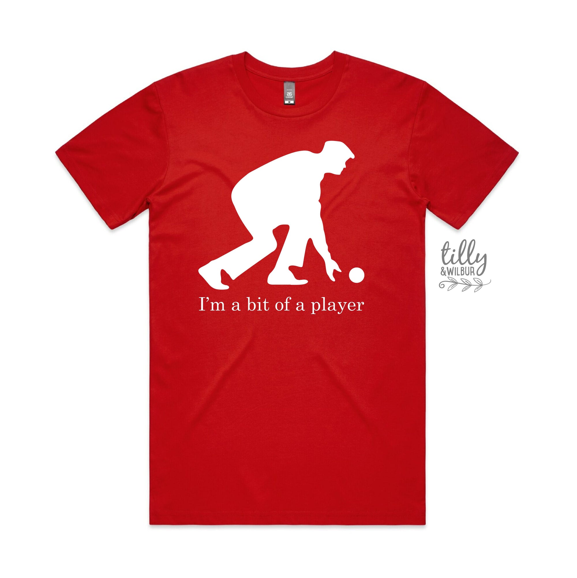 Lawn Bowls T-Shirt, I'm A Big Of A Player T-Shirt, Men's Lawn Bowls T-Shirt, Funny Lawn Bowls T-Shirt, Mens Gift, Mens Birthday, Lawn Bowler
