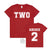 Two T-Shirt, Two Personalised T-Shirt, 2nd Birthday Gift, 2 Today Birthday Tee, Name And Number 2 On Back Of Shirt, Cake Smash T-Shirt