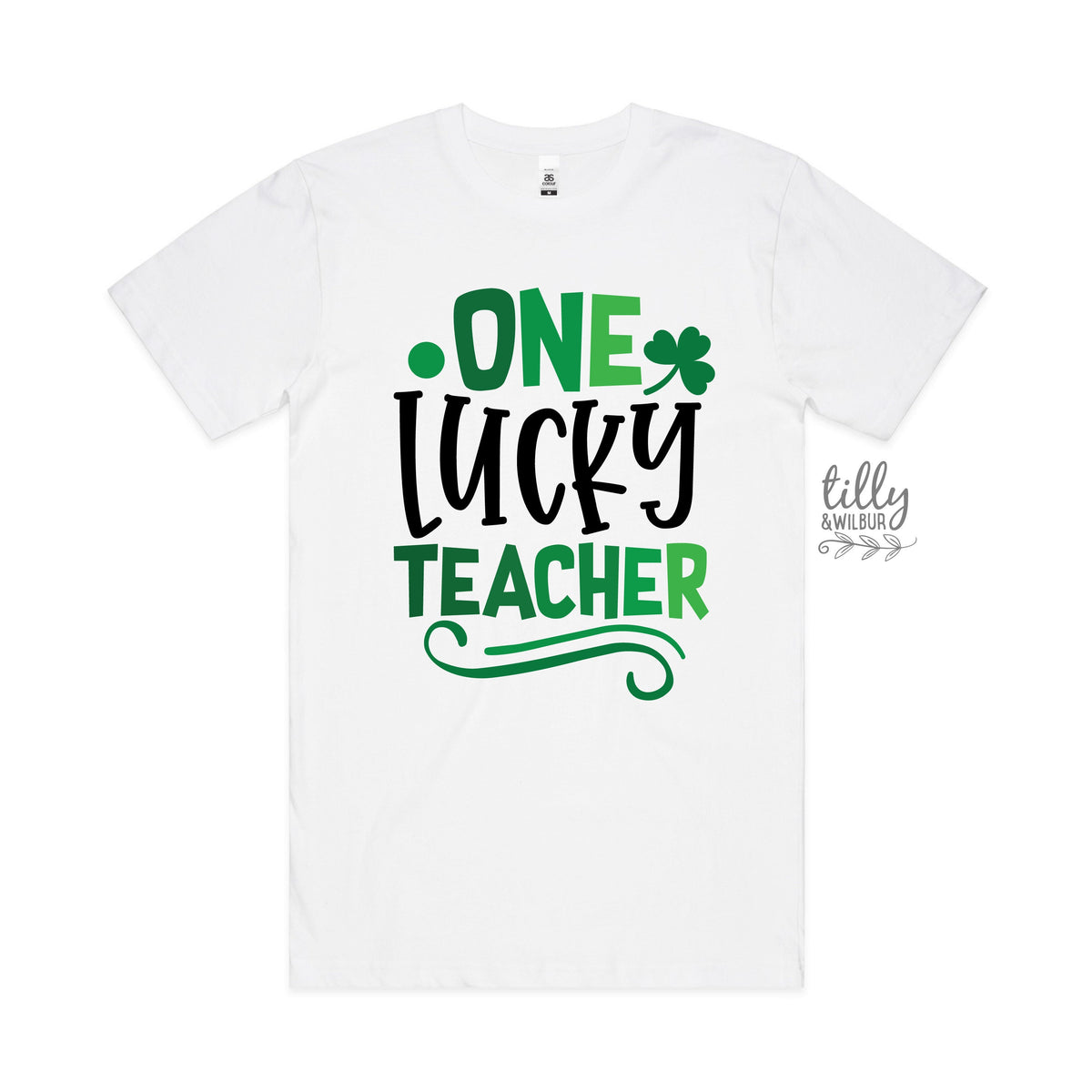 St Patrick&#39;s Day T-Shirt, One Lucky Teacher, Happy St Paddy&#39;s Day, School Free Dress Day, Kiss Me I&#39;m Irish, Ireland, Celtic, St Patrick