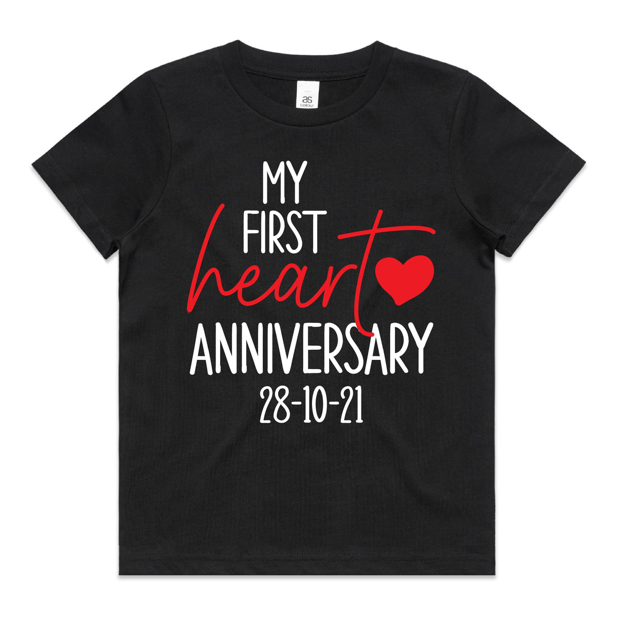 Heartiversary T-Shirt, Heart Hero T-Shirt, CHD Warrior T-Shirt, Heart Warrior T-Shirt, CHD Awareness, Heart Operation, ToF Awareness Tee