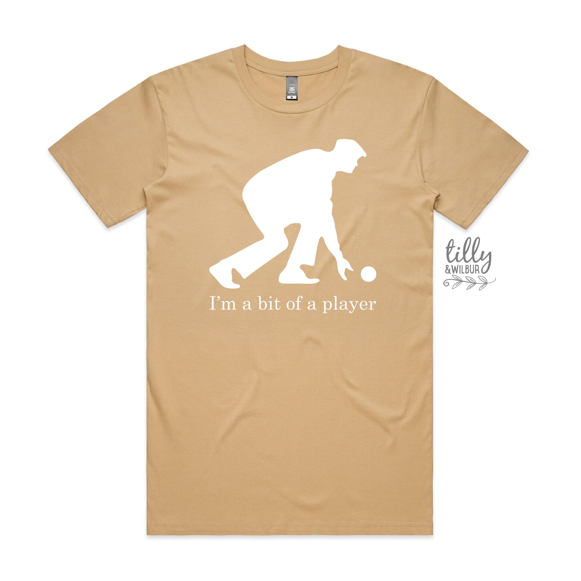Lawn Bowls T-Shirt, I'm A Big Of A Player T-Shirt, Men's Lawn Bowls T-Shirt, Funny Lawn Bowls T-Shirt, Mens Gift, Mens Birthday, Lawn Bowler