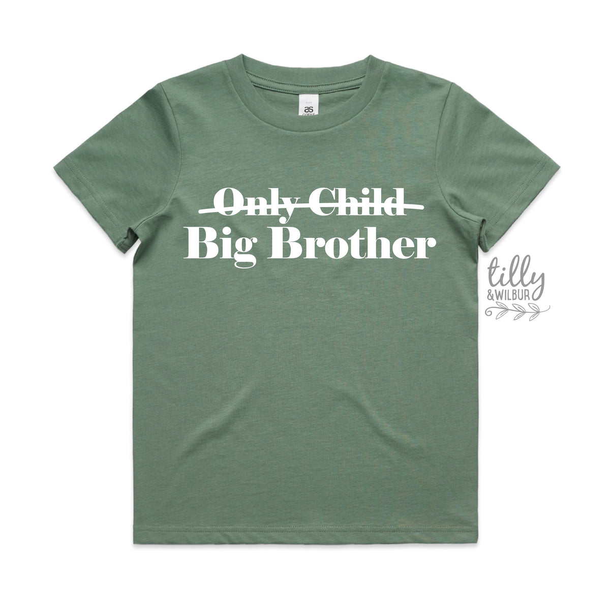 Only Child Big Brother T-Shirt For Boys, Future Big Brother T-Shirt For Boys, Big Brother Announcement Gift, Pregnancy Announcement Shirt