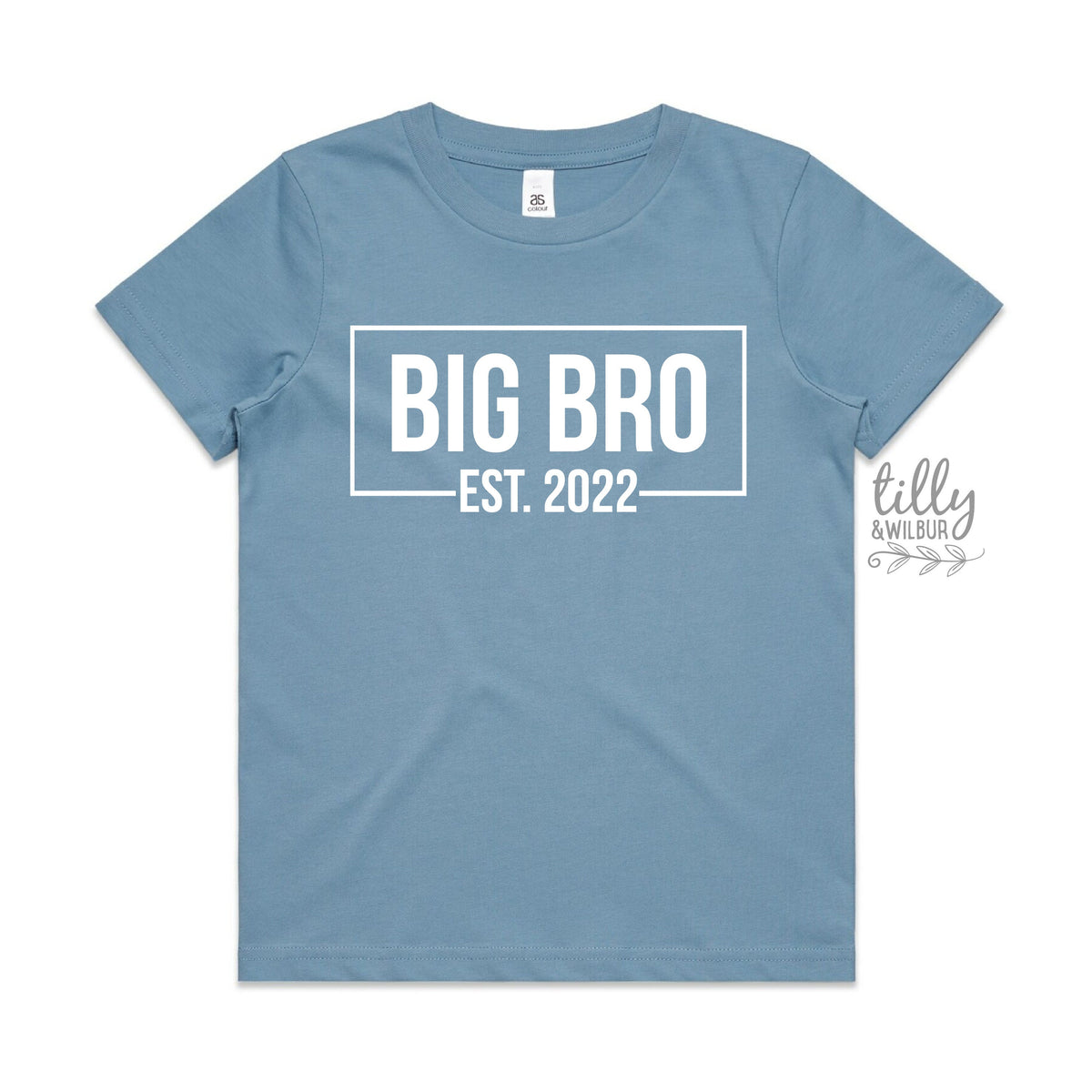 Big Brother T-Shirt, Big Bro Est, Promoted To Big Brother T-Shirt, Personalised Date, I'm Going To Be A Big Brother, Pregnancy Announcement