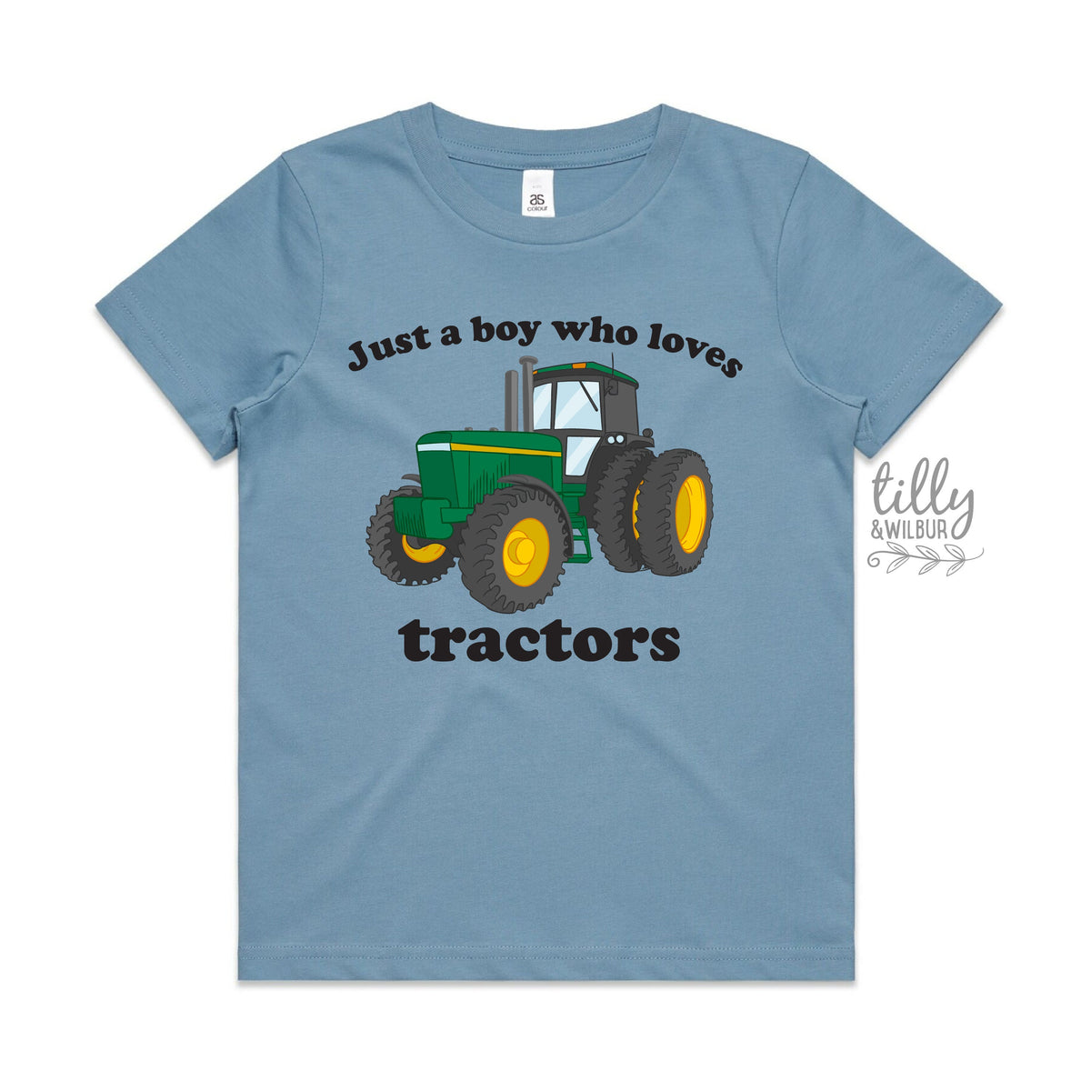 Tractor T-Shirt, Just a Boy Who Loves Tractors T-Shirt, Tractor Shirt, I Love Tractors T-Shirt, Farm Life, Tractor Lover Gift, Farmer Shirt