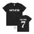 Seven T-Shirt, Seven Year Old Birthday T-Shirt, 7th Birthday Gift, Boy's 7th Birthday T-Shirt, I Am Seven, Birthday Boy,  Happy 7th Birthday