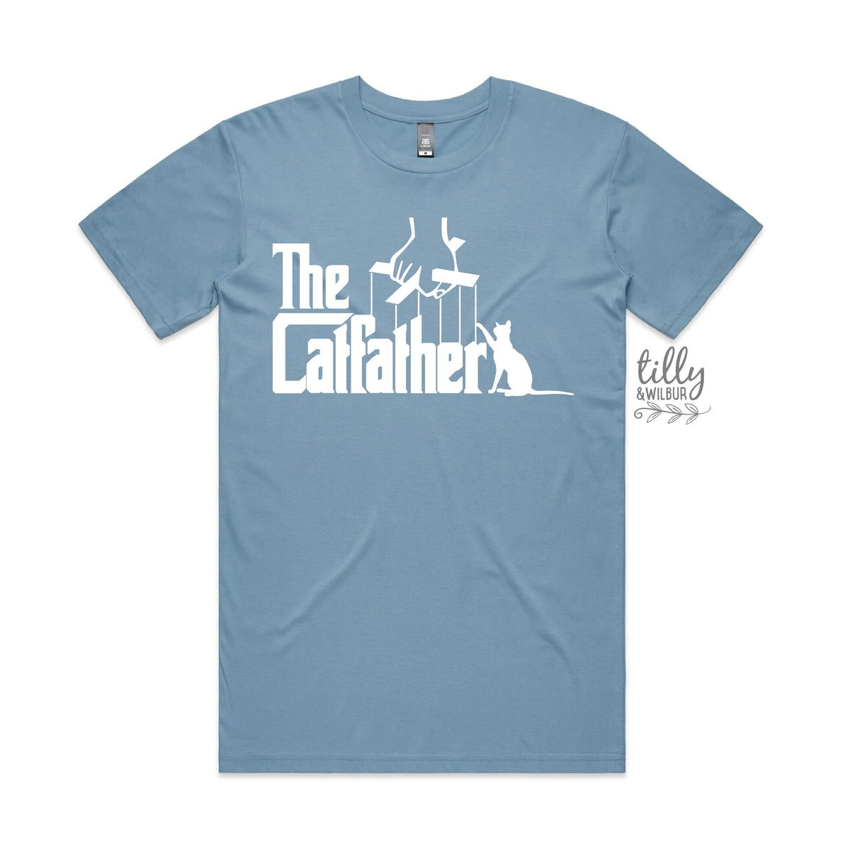 The Catfather T-Shirt, Cat T-Shirt, Funny Cat T-Shirt, Kitty Shirt, Kitten T-Shirt, I Love Cats T-Shirt, Animal Lover, Funny Men&#39;s T-Shirt