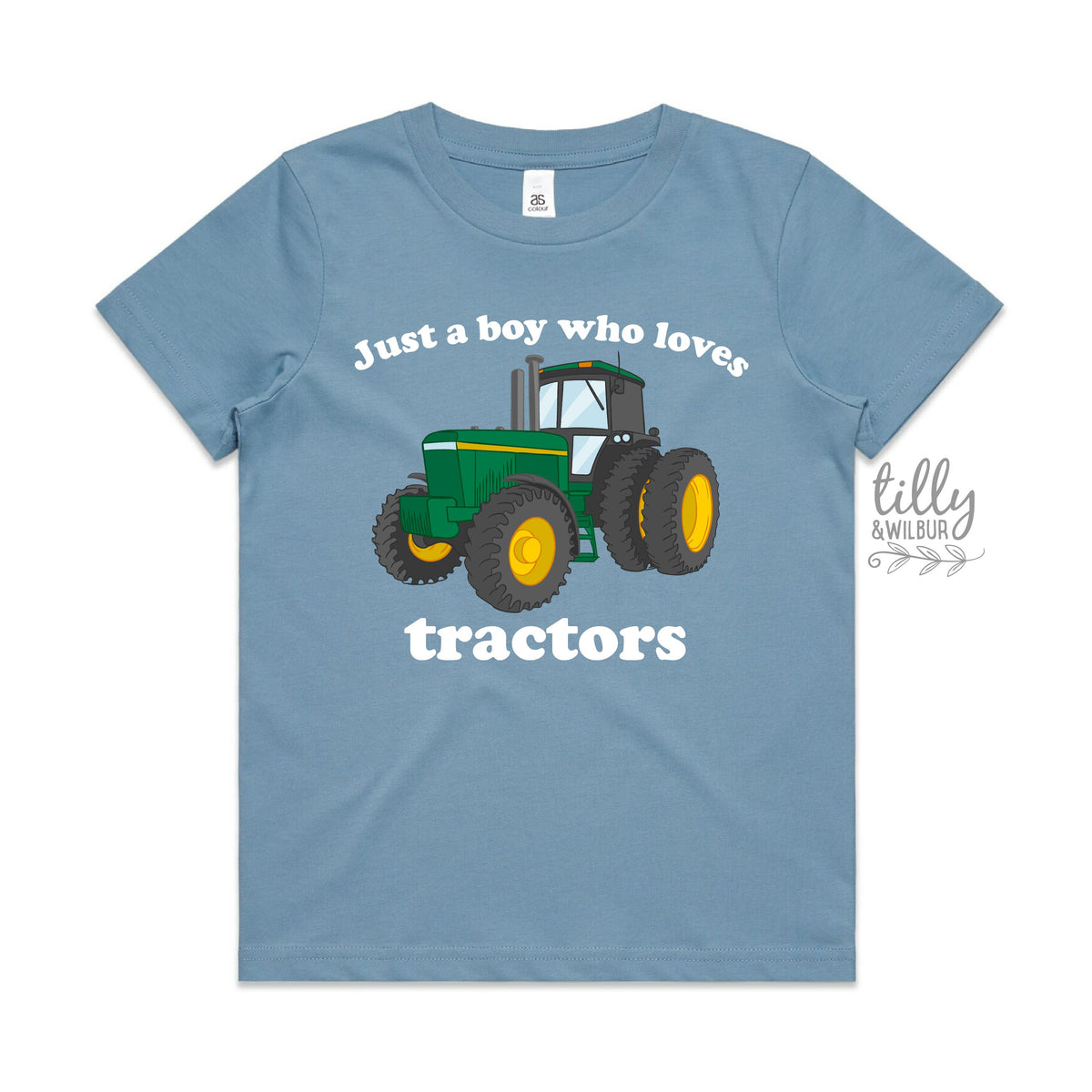 Tractor T-Shirt, Just a Boy Who Loves Tractors T-Shirt, Tractor Shirt, I Love Tractors T-Shirt, Farm Life, Tractor Lover Gift, Farmer Shirt