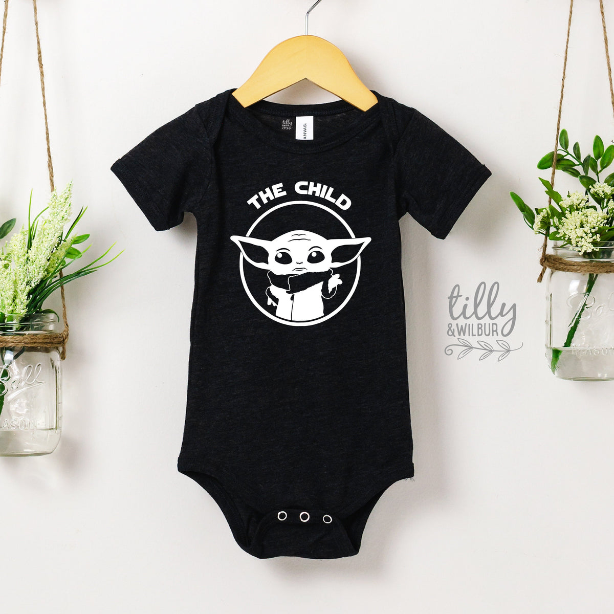 Yoda T-Shirt, Yoda Bodysuit, Matching Dadalorian T-Shirt, First Fathers Day, Dad and Baby Matching Shirts, Star Wars Dad, Matching Shirt