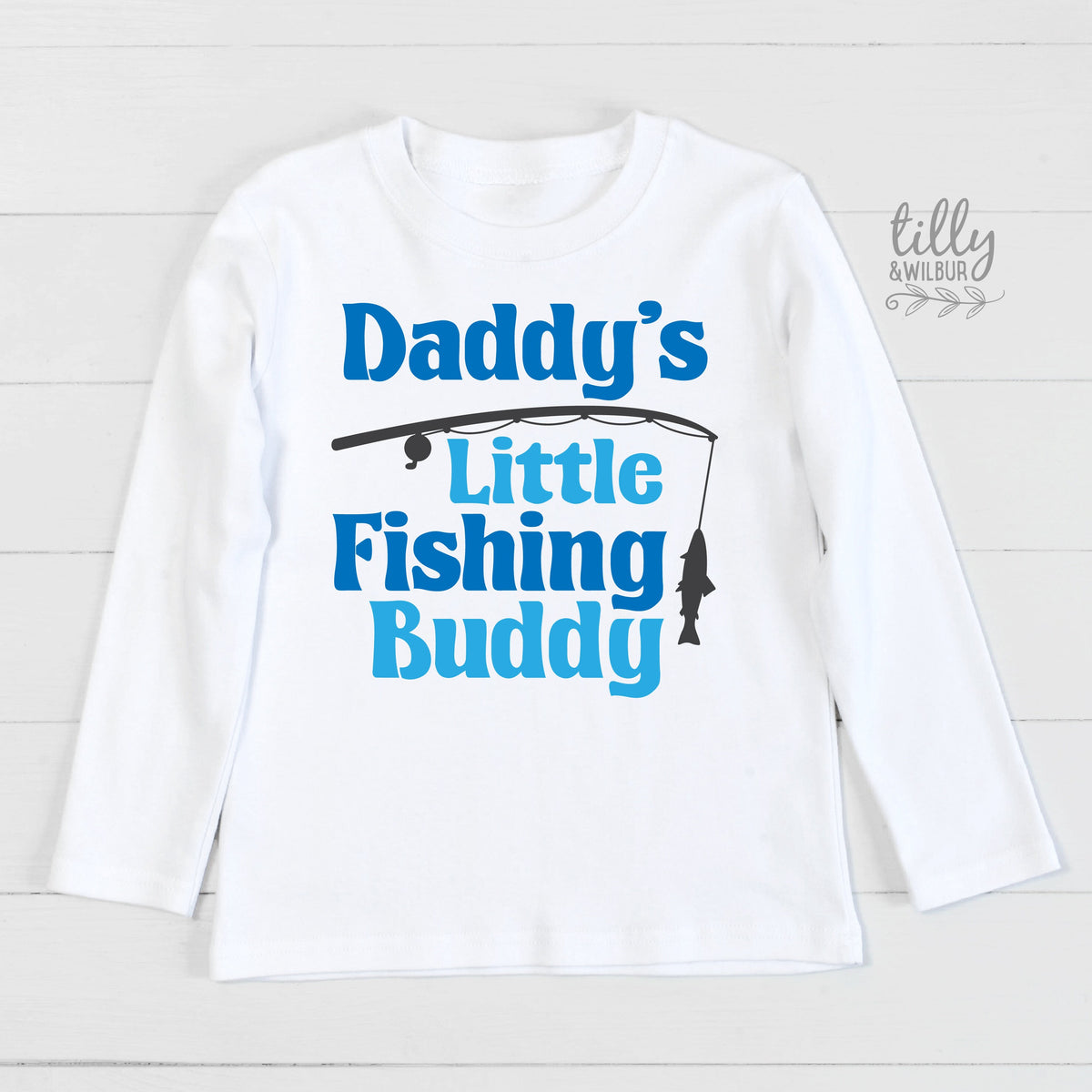 Fishing T-Shirt, Daddy&#39;s Little Fishing Buddy T-Shirt, Future Fisherman T-Shirt, Little Fishing Buddy, Fishing With Dad, Fishing Gift