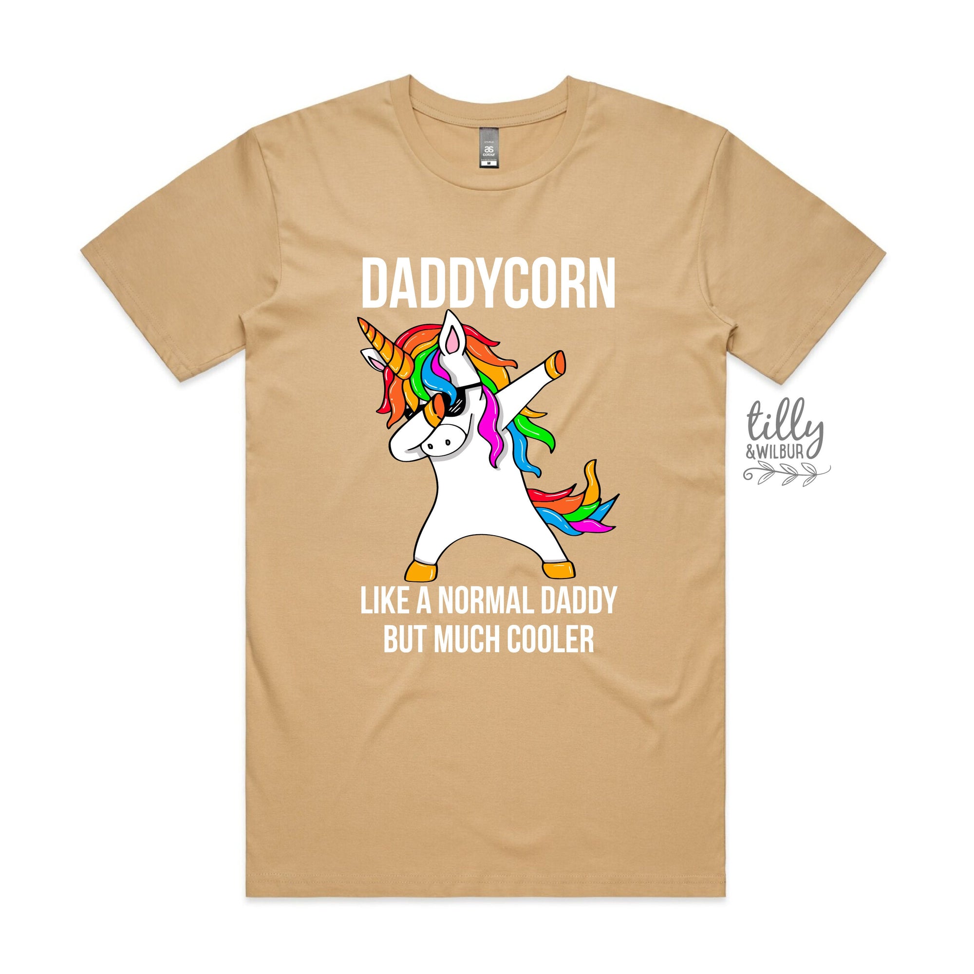Daddycorn T-Shirt, Funny Dad T-Shirt, Daddycorn Like A Normal Daddy But Much Cooler, Dad Gift, Father's Day Gift, Christmas Gift, Birthday