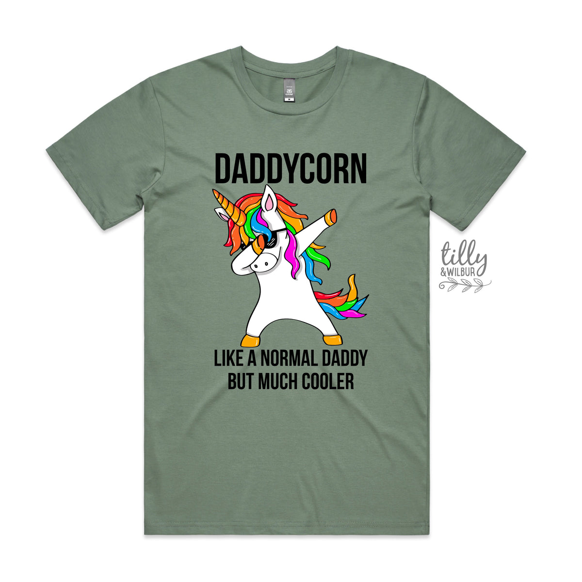 Daddycorn T-Shirt, Funny Dad T-Shirt, Daddycorn Like A Normal Daddy But Much Cooler, Dad Gift, Father&#39;s Day Gift, Christmas Gift, Birthday