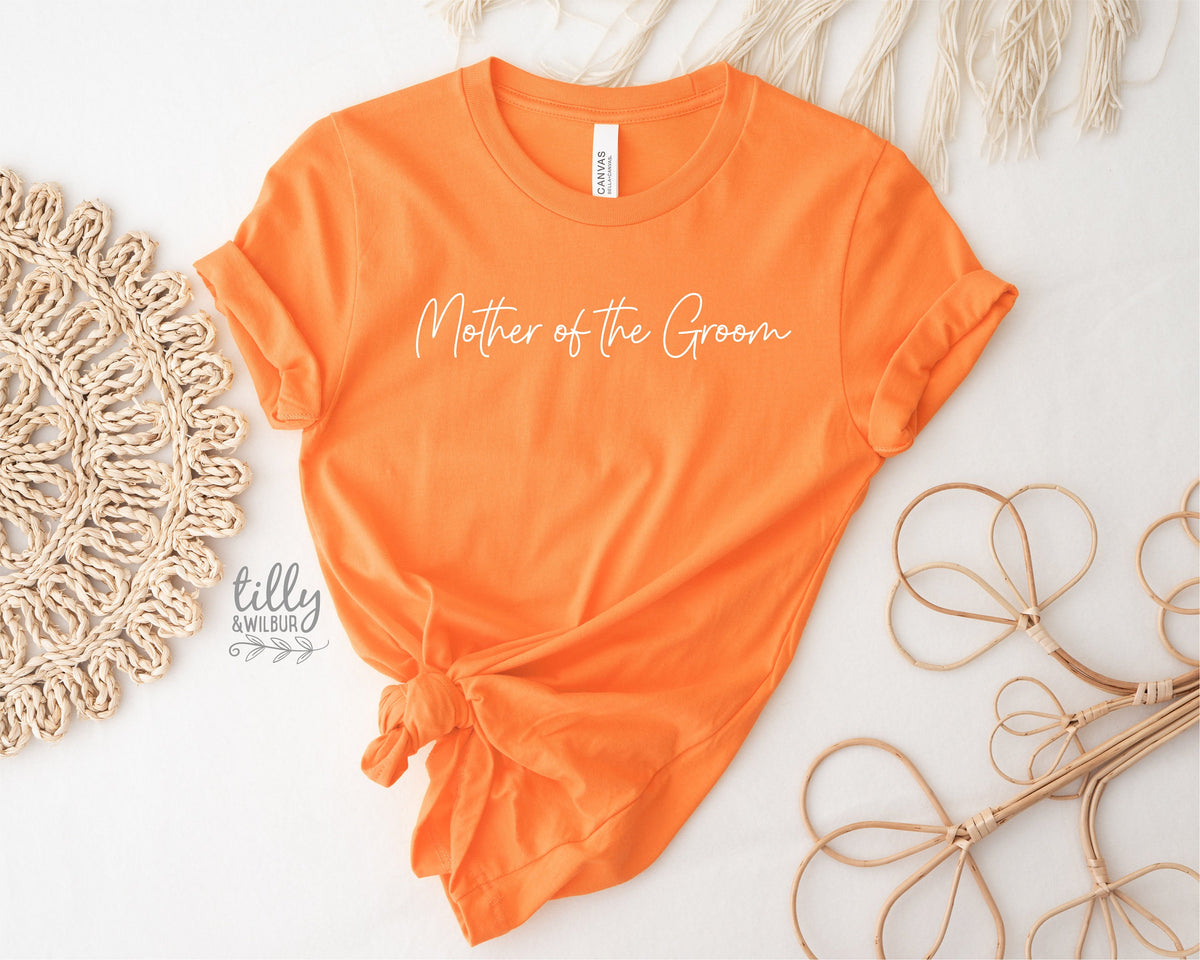 Mother Of The Groom T-Shirt, Bride Tribe T-Shirt, Bridesmaids T-Shirt, Matching Bridal Party Gifts, Wedding Gift, Hens Party Shirts, Groom