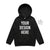 Kids Hoodie, Personalised Hoodie, Your Text Here Hoodie, Your Design Here, Birthday Hoodie, Big Brother Hoodie, Big Sister Hoodie, BLACK