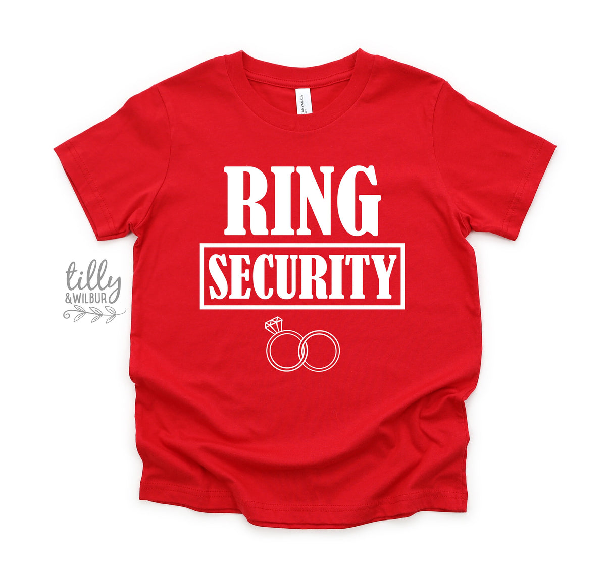 Ring Security T-Shirt, Ring Bearer Gift, Ring Security, Ring Bearer T-Shirt, Boy&#39;s Wedding T-Shirt, Bridal Party, Engagement, Flower Girl