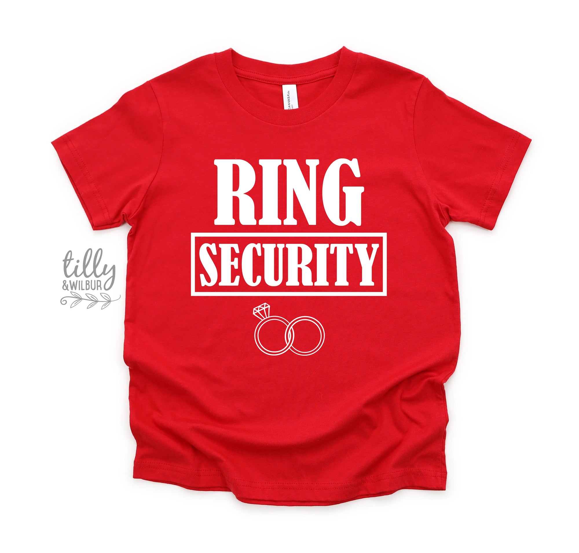 Ring Security T-Shirt, Ring Bearer Gift, Ring Security, Ring Bearer T-Shirt, Boy's Wedding T-Shirt, Bridal Party, Engagement, Flower Girl