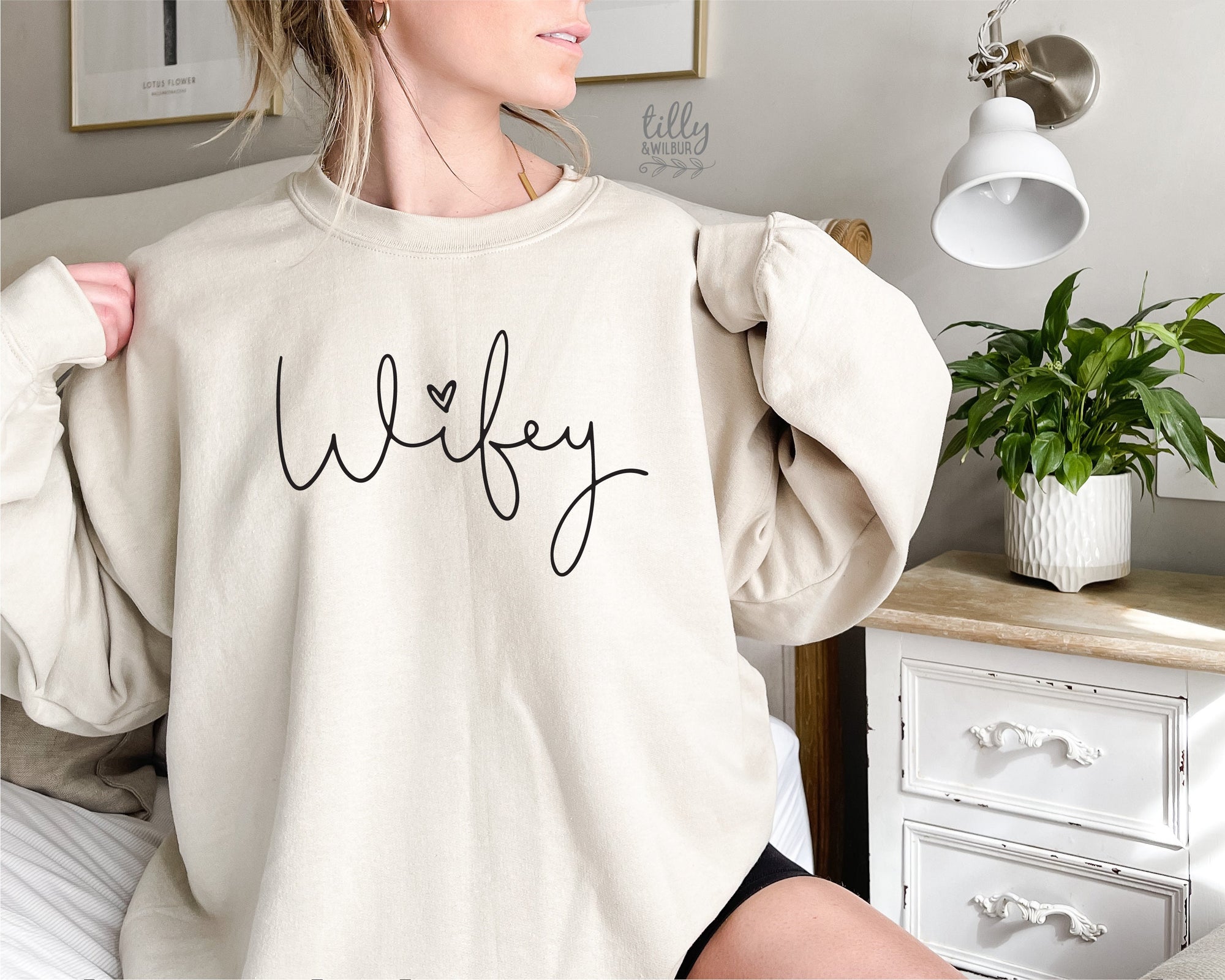 Wifey Jumper, Wifey Sweater, Bridal Crew Neck, Just Married Sweatshirt, Future Mrs Tee, Honeymoon Gift, Bride Gift, Wedding Gift, Oversized