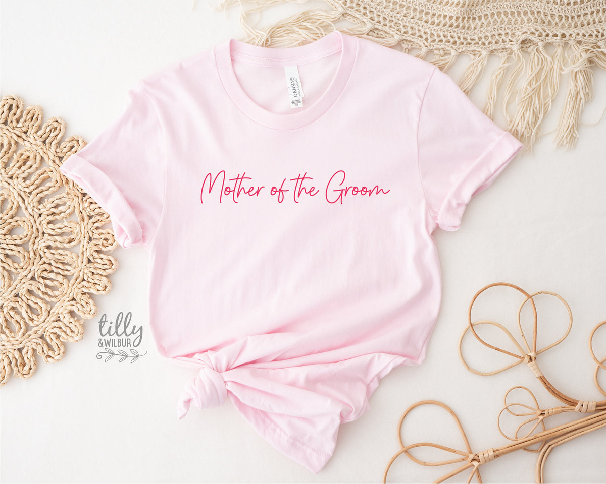 Mother Of The Groom T-Shirt, Bride Tribe T-Shirt, Bridesmaids T-Shirt, Matching Bridal Party Gifts, Wedding Gift, Hens Party Shirts, Groom