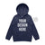 Kids Hoodie, Personalised Hoodie, Your Text Here, Your Design Here, Birthday Hoodie, Big Brother Hoodie, Big Sister Hoodie, MIDNIGHT BLUE