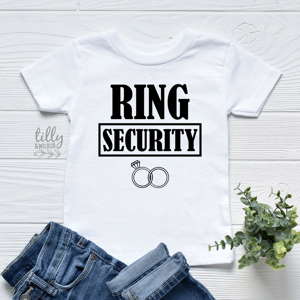 Ring Security T-Shirt, Ring Bearer Gift, Ring Security, Ring Bearer T-Shirt, Boy&#39;s Wedding T-Shirt, Bridal Party, Engagement, Flower Girl