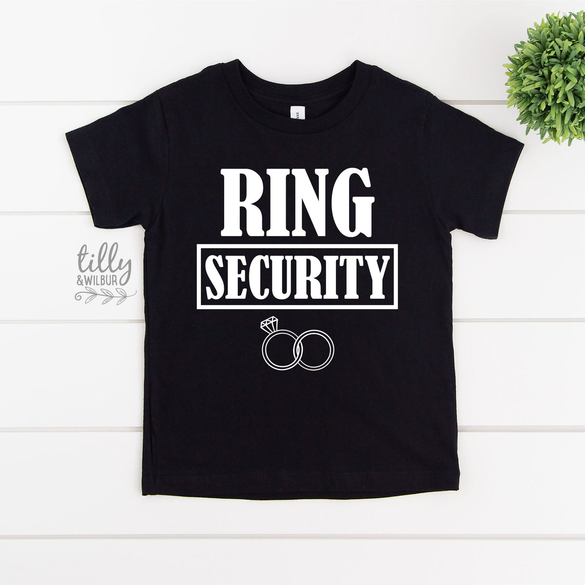 Ring Security T-Shirt, Ring Bearer Gift, Ring Security, Ring Bearer T-Shirt, Boy&#39;s Wedding T-Shirt, Bridal Party, Engagement, Flower Girl